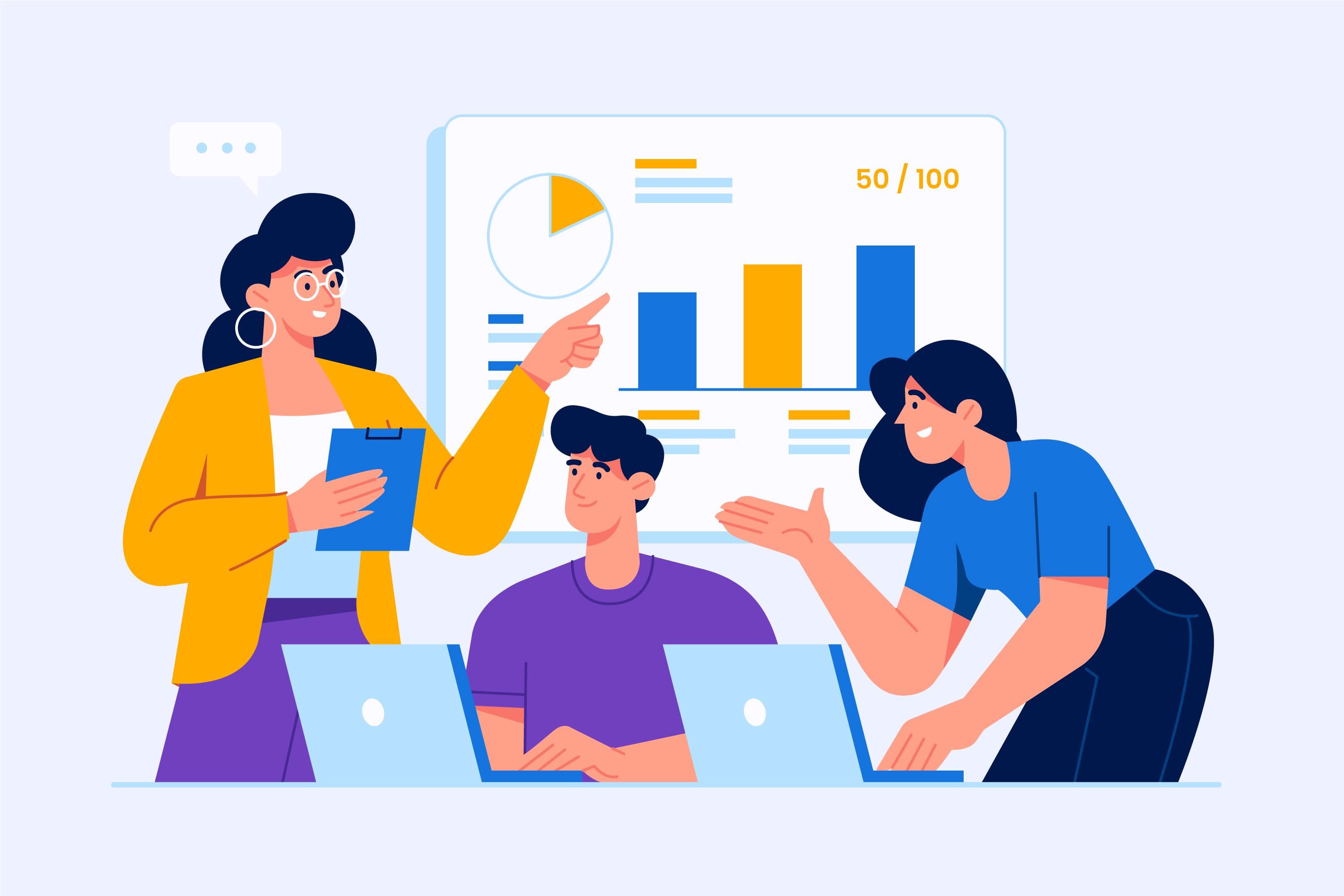 Hummingbird and flower placeholder